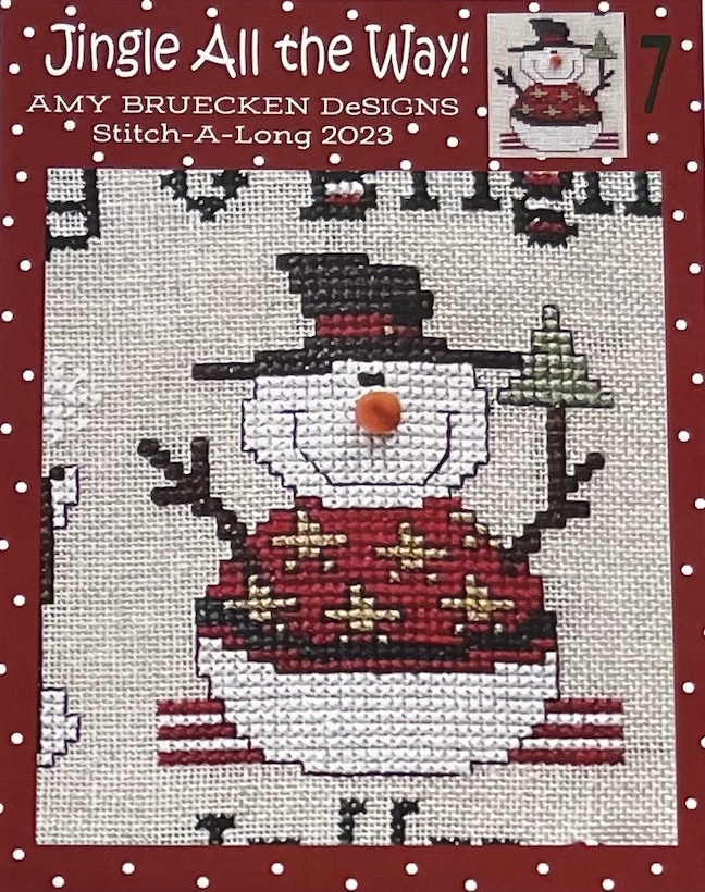 Jingle All The Way Stitch-A-Long 2023 Part 7 - Click Image to Close